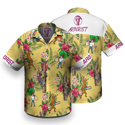 Arborist Hawaiian Shirt, Hawaiian Shirt Gift, Christmas Gift