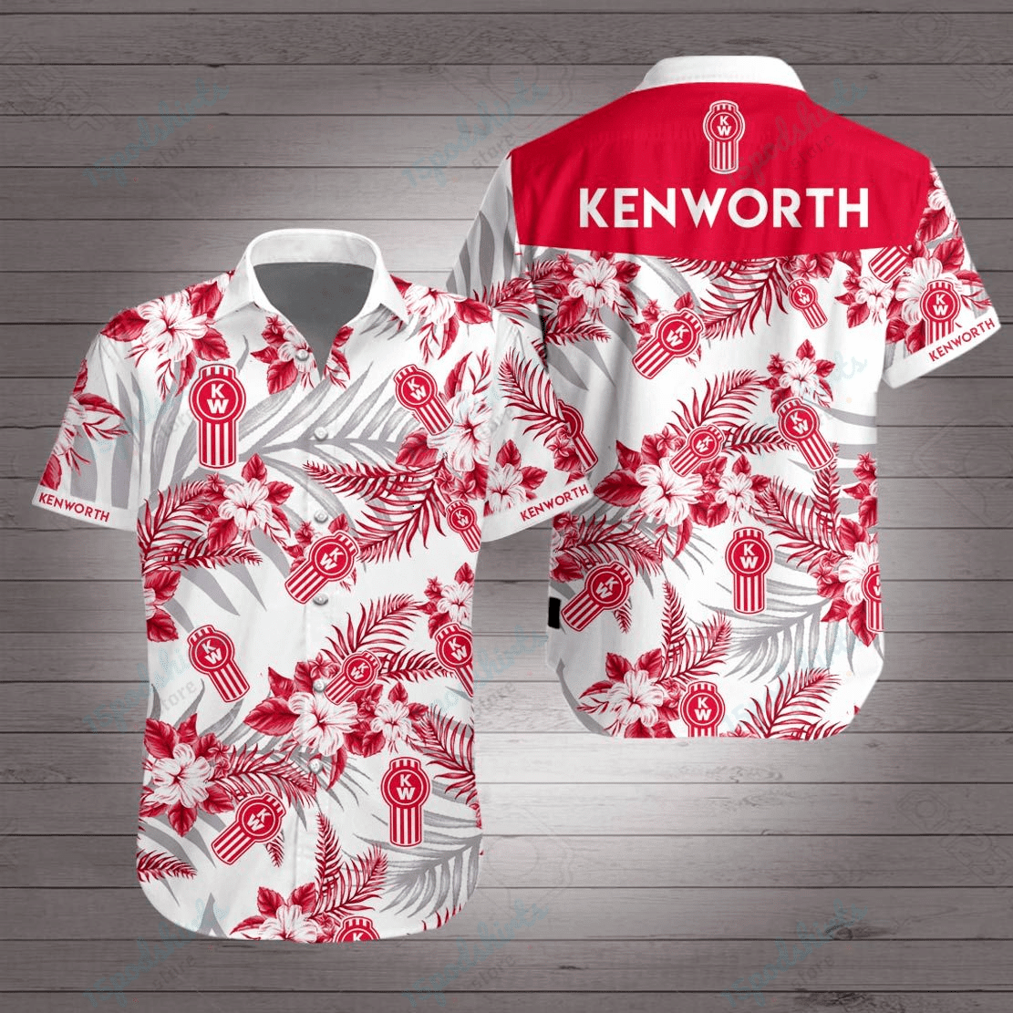 Kenworth Hawaiian Shirt, Hawaiian Shirt Gift, Christmas Gift