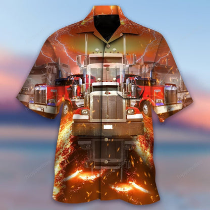 Found Somethings Best Of The Best Trucker Design Hawaiian Shirt, Hawaiian Shirt Gift, Christmas Gift