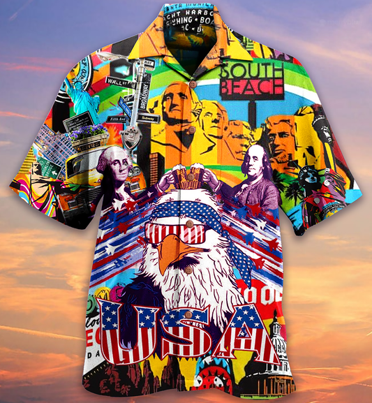 America Proud Forever Hawaiian Shirt, Hawaiian Shirt Gift, Christmas Gift
