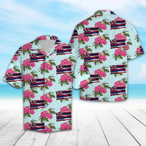 Aloha Hawaiian Hibiscus Flower Pattern Pattern Hawaiian Shirt, Hawaiian For Gift