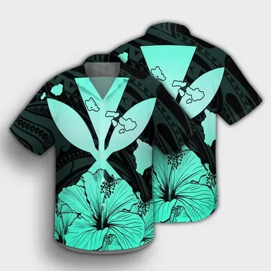 Kanaka Hawaiian Colorful Amazing Hawaiian Shirt  For Men & Women, Hawaiian Shirt Gift, Christmas Gift