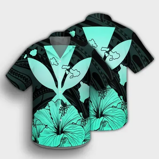 Kanaka Hawaiian Colorful Amazing Hawaiian Shirt  For Men & Women, Hawaiian Shirt Gift, Christmas Gift