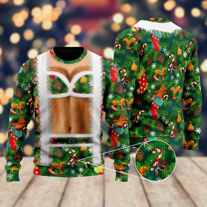 Christmas Funny Faux Bra Suit Ugly Christmas Sweater, Christmas Ugly Sweater,Christmas Gift,Gift Christmas 2022