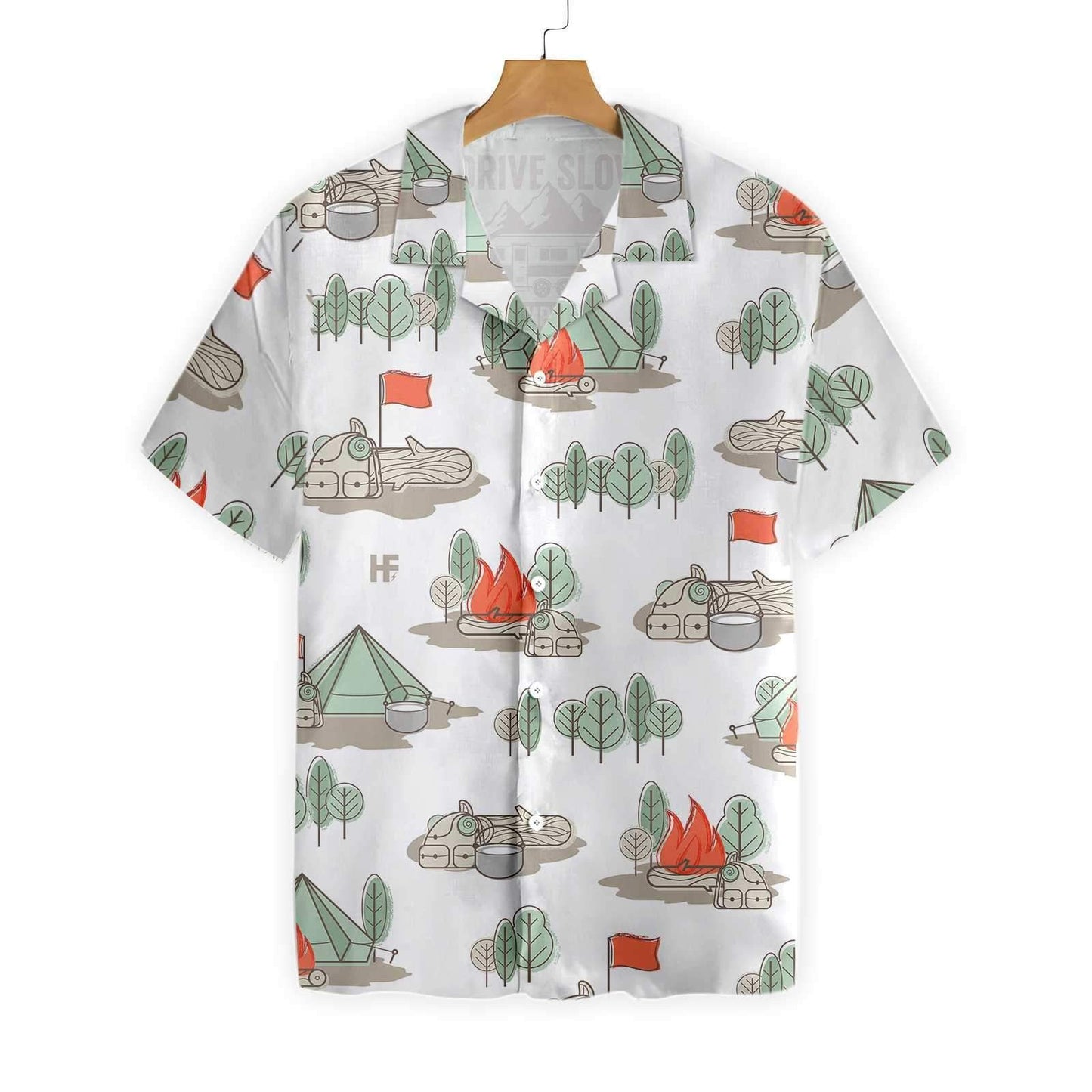 Drive Slow Drunk Campers Matter Design Hawaiian Shirt,Hawaiian Shirt Gift, Christmas Gift