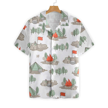 Drive Slow Drunk Campers Matter Design Hawaiian Shirt,Hawaiian Shirt Gift, Christmas Gift