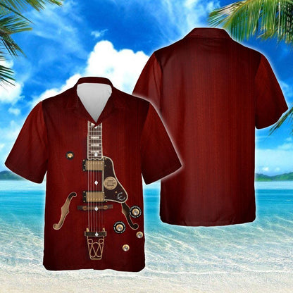 Electric Guitar Hawaiian Shirt_Hawaiian Shirt Gift, Christmas Gift