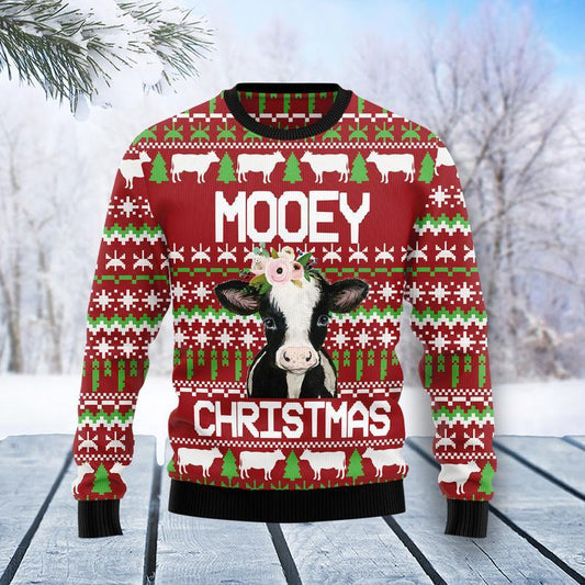 Cow Mooey Christmas Ugly Christmas Sweater, Christmas Ugly Sweater,Christmas Gift,Gift Christmas 2022