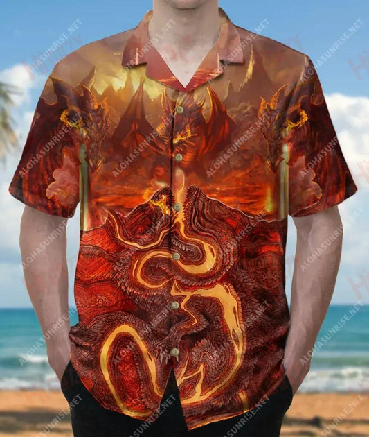 Dragon Fire The Eternal Heat Unisex Hawaiian Shirt Hobbies Short Sleeve Vintage Hawaiian Shirts Hawaiian Shirts For Women, Hawaiian Shirt Gift, Christmas Gift