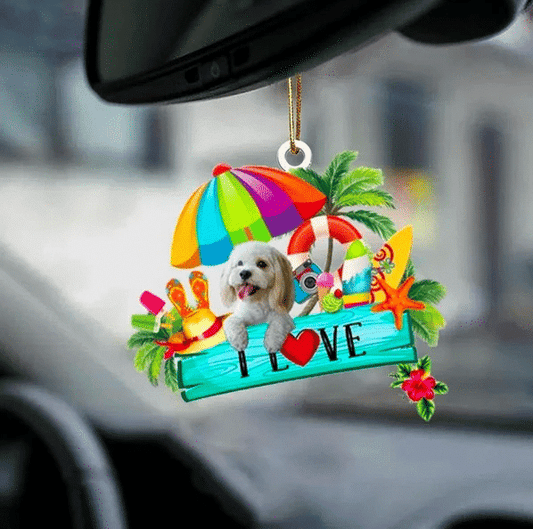 Cockapoo Christmas Ornament, Christmas Gift, Christmas Decoration