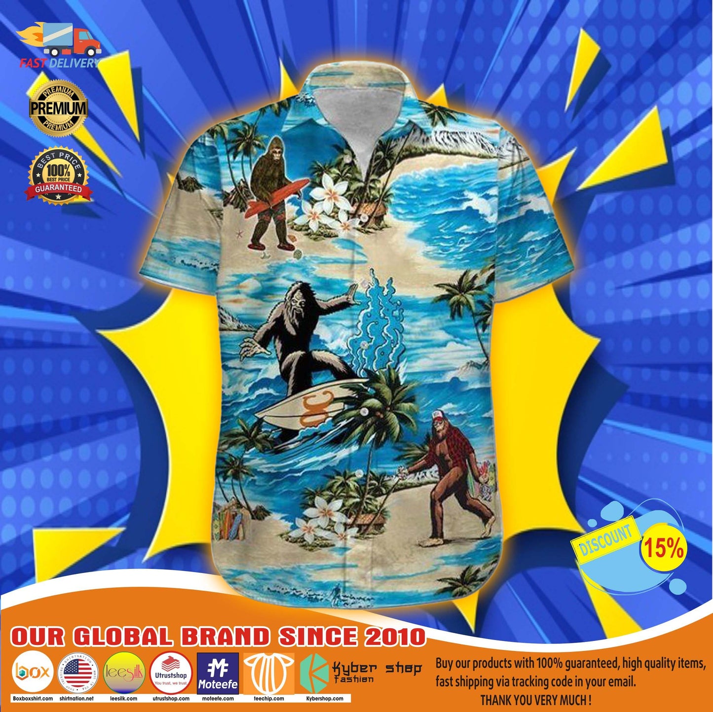 Big foot hawaiian shirt,Hawaiian Shirt Gift, Christmas Gift