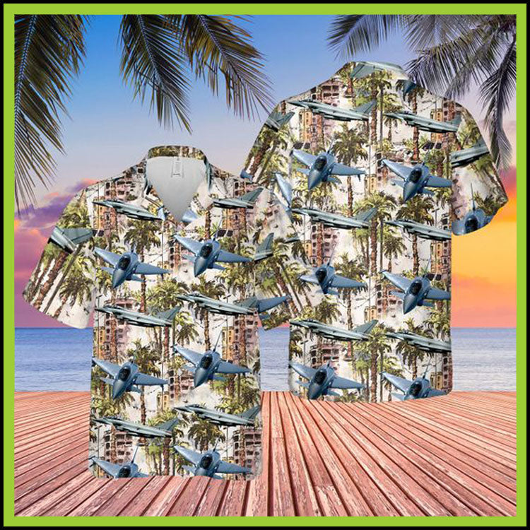 Eurofighter Typhoon hawaiian shirt, Hawaiian Shirt Gift, Christmas Gift