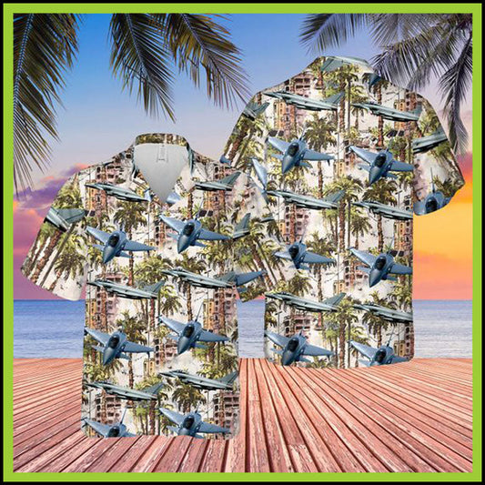 Eurofighter Typhoon hawaiian shirt, Hawaiian Shirt Gift, Christmas Gift