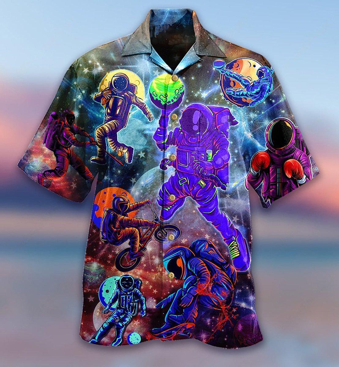 Galaxy Discover - Hawaiian Shirt, Hawaiian Shirt Gift, Christmas Gift