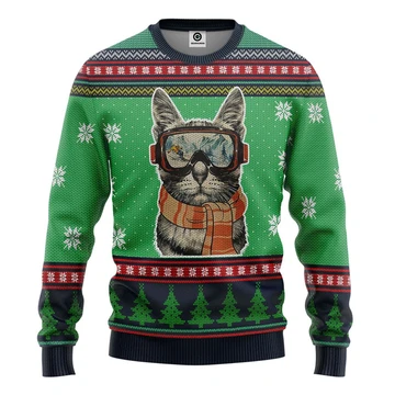 Cat Ugly Christmas Sweater, Christmas Ugly Sweater,Christmas Gift,Gift Christmas 2022