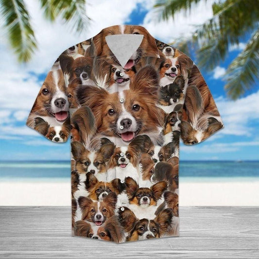 Find Papillon Hawaiian Shirt_ Hawaiian Shirt Gift, Christmas Gift