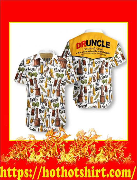 Druncle Hawaiian Shirt, Hawaiian Shirt Gift, Christmas Gift