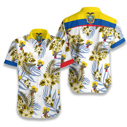 Ecuador Proud Ez05 1007 Hawaiian Aloha Shirt Hawaiian Shorts Beach Short Sleeve, Hawaiian Shirt Gift, Christmas Gift