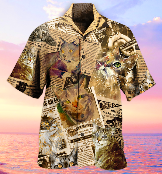 Cat Journal - Hawaiian Shirt, Hawaiian Shirt Gift, Christmas Gift
