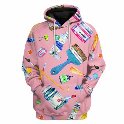 Art Teacher- 3D All Over Printed Shirt Tshirt Hoodie Apparel