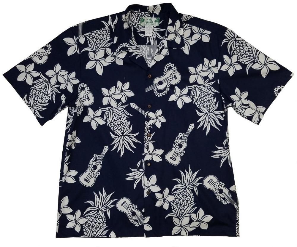 Ukulele Party Hawaiian Aloha Shirt Hawaiian Shorts Beach Short Sleeve, Hawaiian Shirt Gift, Christmas Gift