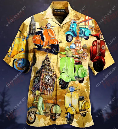 Life Is Short And The World Is Wide Unisex Hawaiian Shirt Ocean Tropical Shirts Custom Hawaiian Shirts Hawaiian Shirt Pattern, Hawaiian Shirt Gift, Christmas Gift