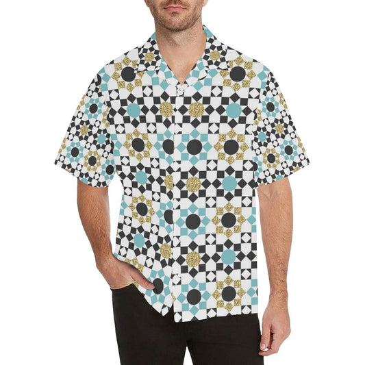 Aquarius Horoscope Hawaiian Aloha Shirt Unisex Shorts Sleeve Colorful Hawaiian Shorts Beach Short Sleeve, Hawaiian Shirt Gift, Christmas Gift