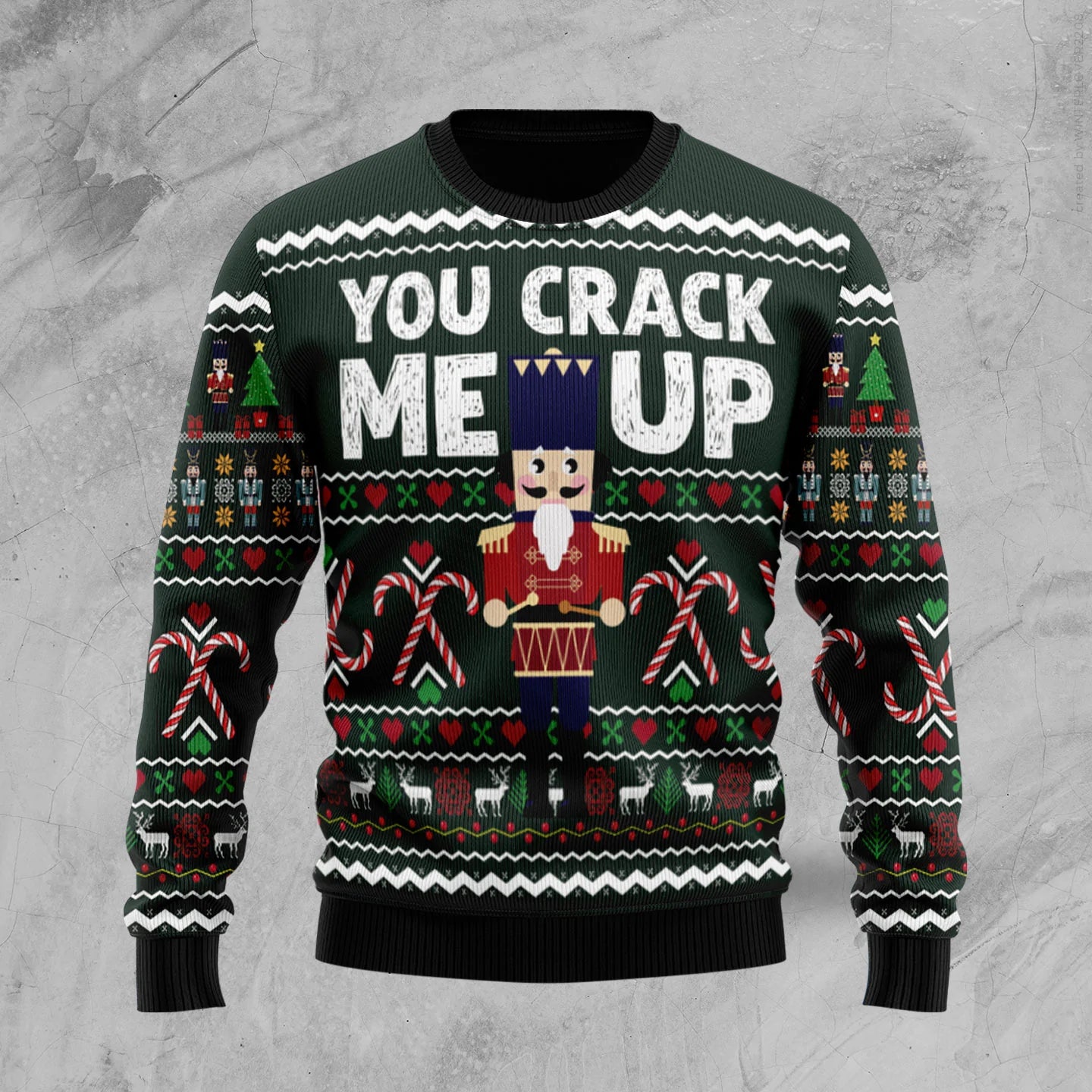Nutcracker You Crack Me Up Ugly Christmas Sweater ,Christmas Ugly Sweater,Christmas Gift,Gift Christmas 2024