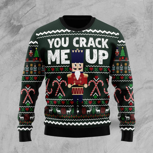Nutcracker You Crack Me Up Ugly Christmas Sweater ,Christmas Ugly Sweater,Christmas Gift,Gift Christmas 2024