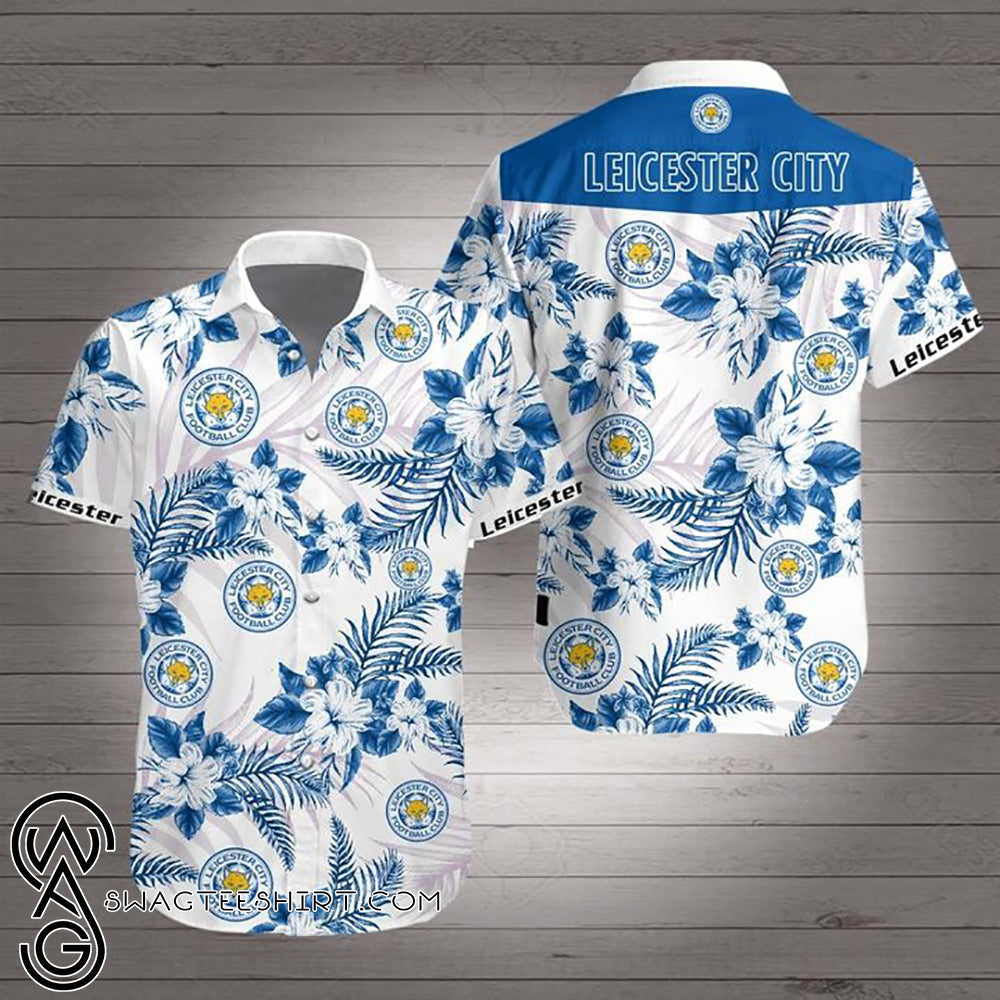 Leicester City Hawaiian Shirt, Hawaiian Shirt Gift, Christmas Gift