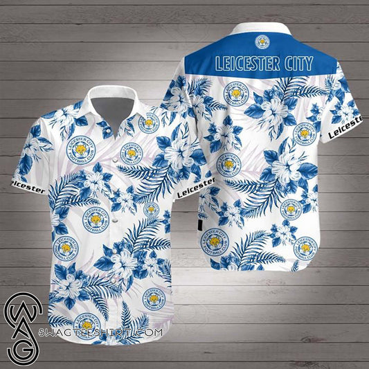 Leicester City Hawaiian Shirt, Hawaiian Shirt Gift, Christmas Gift