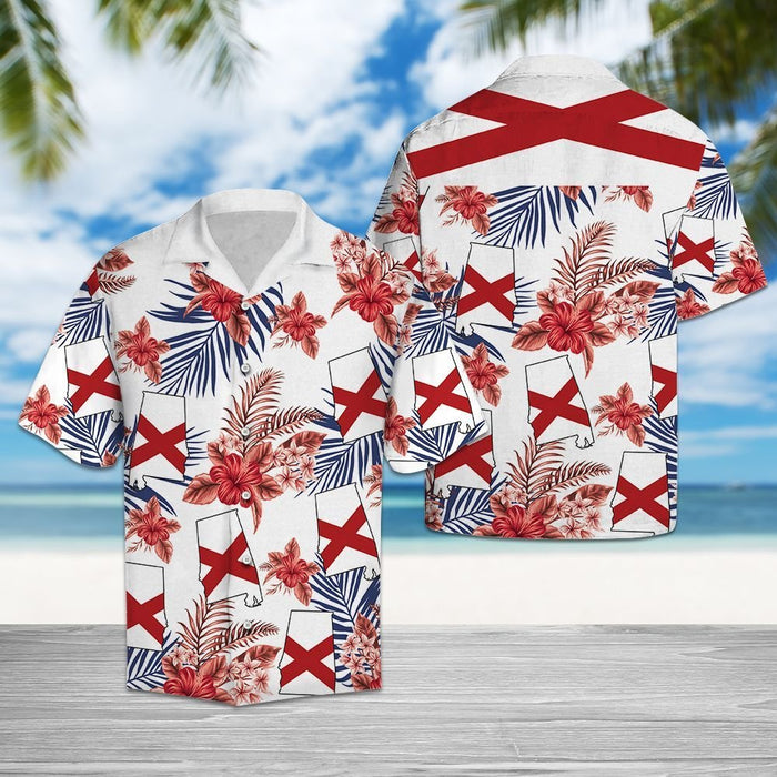 Alabama Proud Hawaiian Shirt, Hawaiian Shirt Gift, Christmas Gift