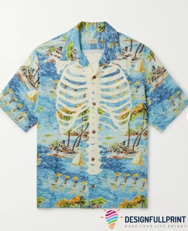 Skeleton Hawaiian Shirt Lh Aloha Shirt Hawaiian Outfit For Men Hawaiian Shirts For Women Hawaiian Shirts For Men, Hawaiian Shirt Gift, Christmas Gift