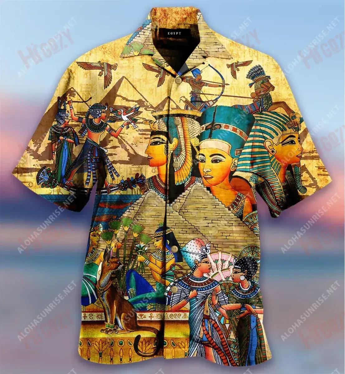 Daily Life Of Ancient Egyptian Short Hawaiian Shirt Hobbies Aloha Shirt Hawaiian Crazy Shirts Hawaiian Shirts For Women, Hawaiian Shirt Gift, Christmas Gift