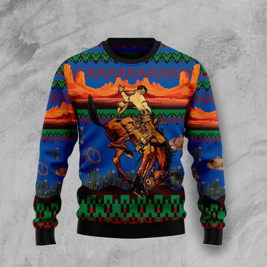 Cowboy Ugly Christmas Sweater, Christmas Ugly Sweater,Christmas Gift,Gift Christmas 2022