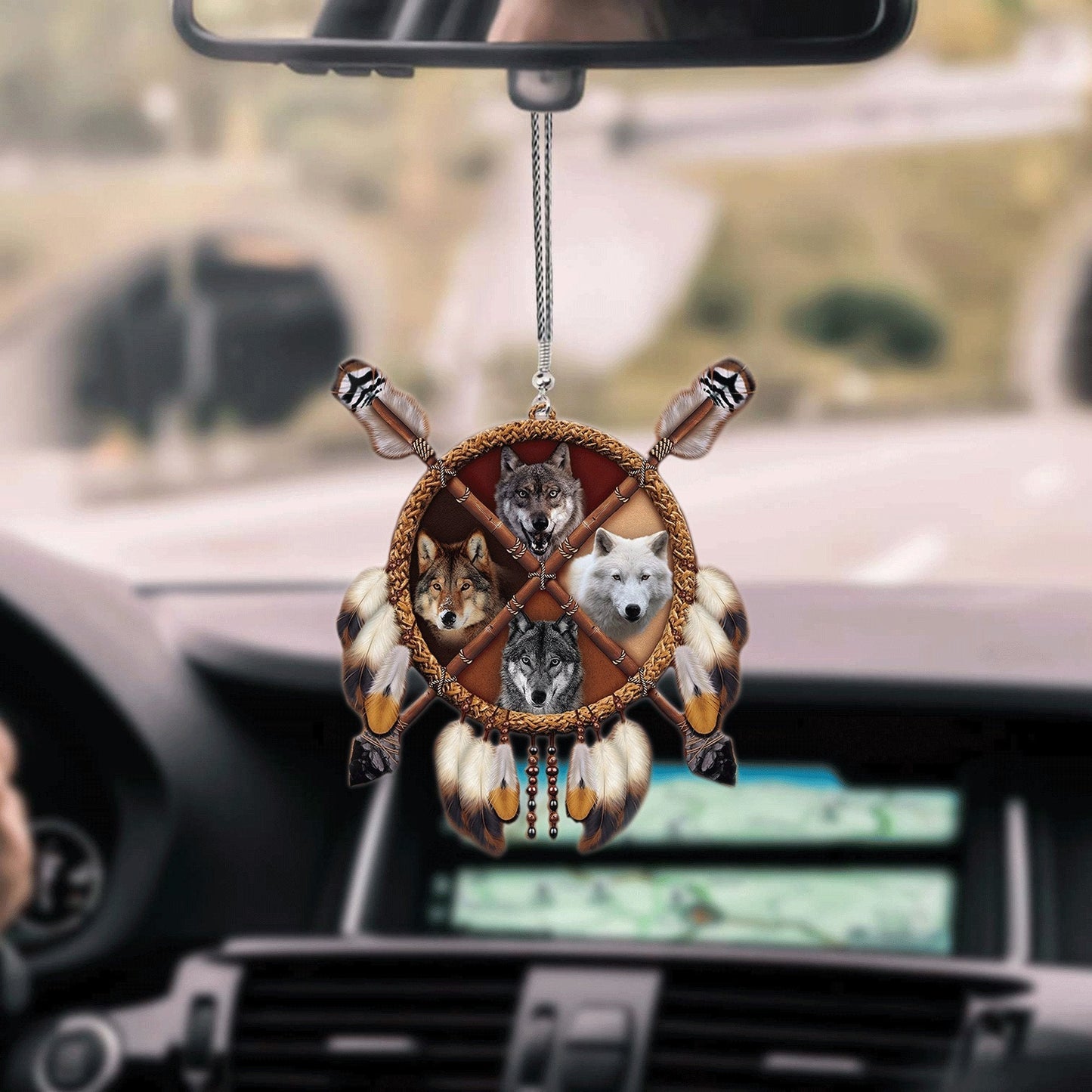Native American Car Hanging Ornament, Hanging Ornament For Car, Christmas Decoration