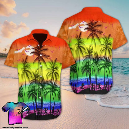 Beach Hawaii Hawaiian Shirt, Hawaiian Shirt Gift, Christmas Gift