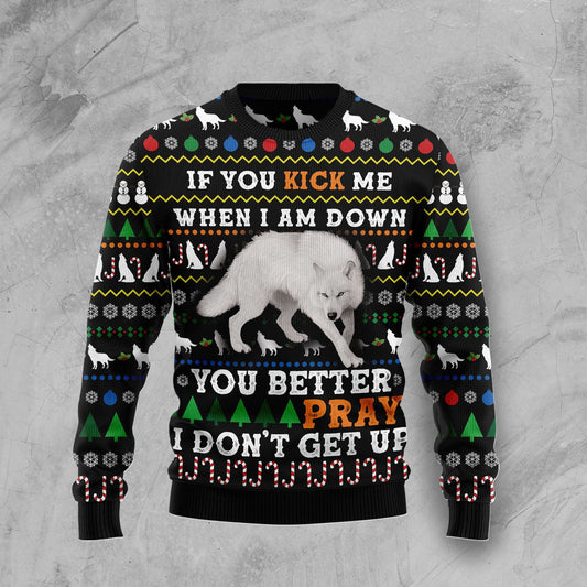 Blue Snow Awesome Wolf Ugly Christmas Sweater, Christmas Ugly Sweater,Christmas Gift,Gift Christmas 2022