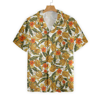 The Spring Tropical Banana Plant Hawaiian Shirt, Hawaiian Shirt Gift, Christmas Gift