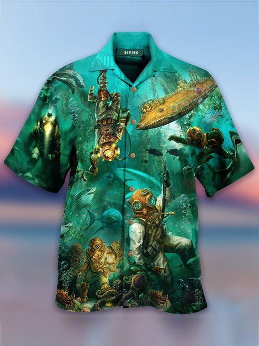 Collar Beach Hawaiian Aloha Shirt Unisex Shorts Sleeve Colorful, Hwaiian For Gift
