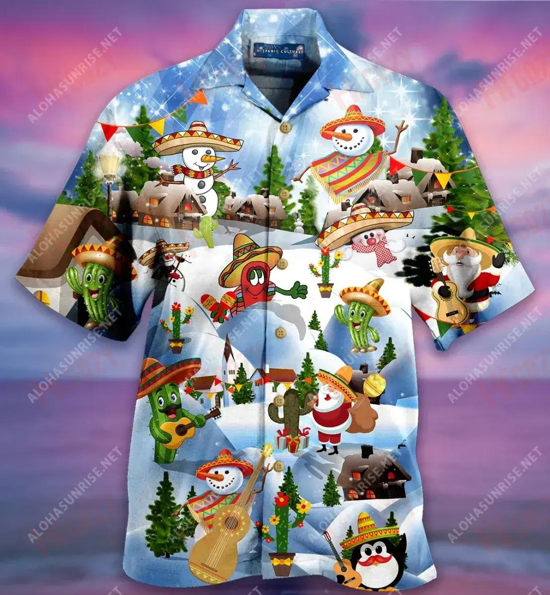 Merican Say Merry Chrismas Short Hawaiian Shirt Vacation Hawaiian T Shirts Hawaiian Crazy Shirts Hawaiian Shirt Pattern, Hawaiian Shirt Gift, Christmas Gift