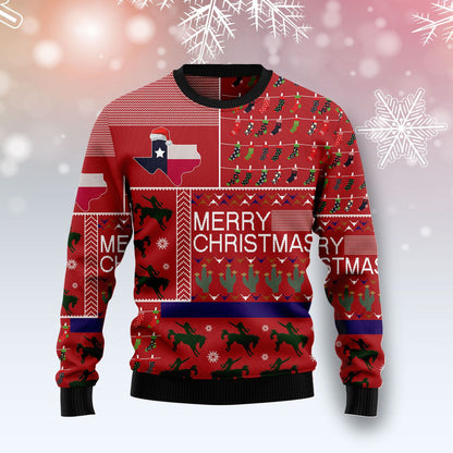 Texas Merry Christmas Ugly Christmas Sweater, Weihnachts-Ugly-Pullover, Weihnachtsgeschenk, Geschenk Weihnachten 2022