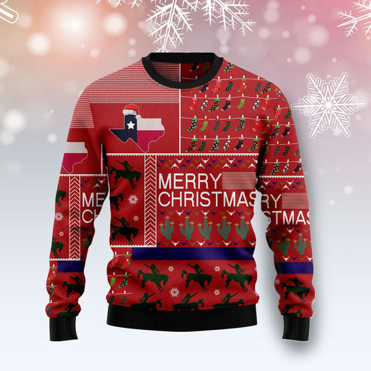 Texas Merry Christmas Ugly Christmas Sweater, Weihnachts-Ugly-Pullover, Weihnachtsgeschenk, Geschenk Weihnachten 2022