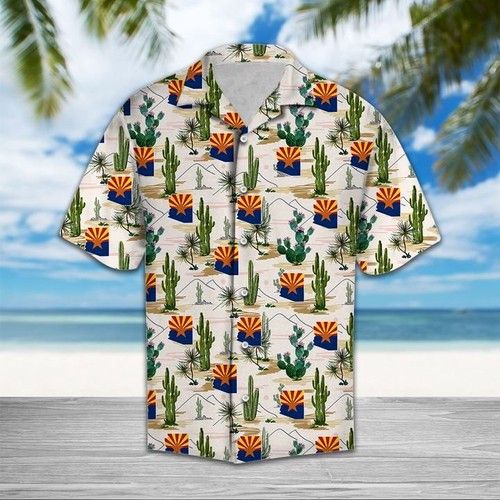 Archery America Flag Archery Custom Hawaiian Aloha Shirt Hawaiian Shorts Beach Short Sleeve, Hawaiian Shirt Gift, Christmas Gift