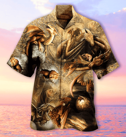 Dragon Love Life 1 Pattern Hawaiian Shirt,Hawaiian Shirt Gift, Christmas Gift