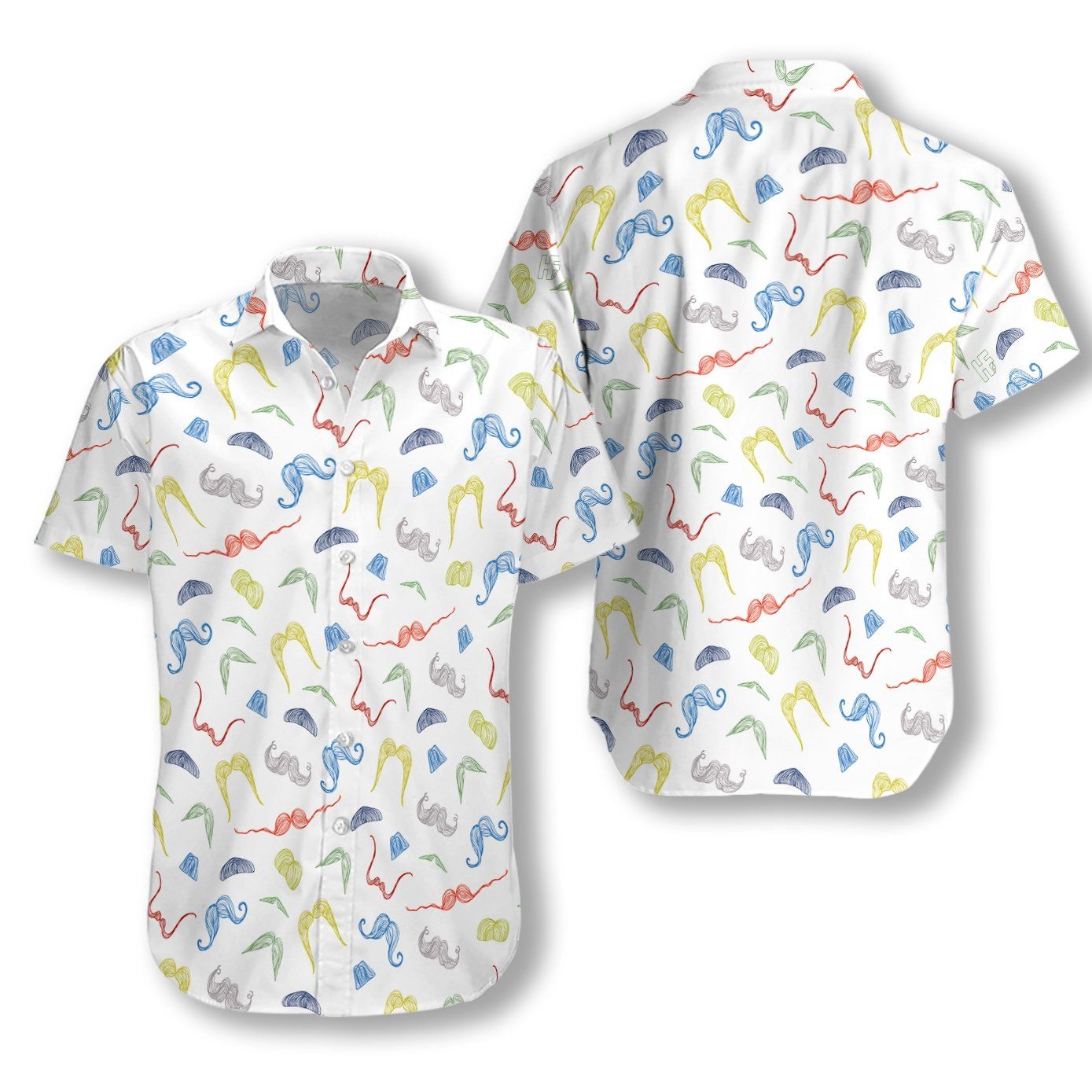 Mustache Style Ez16 0812 Hawaiian Shirt, Hawaiian Shirt Gift, Christmas Gift