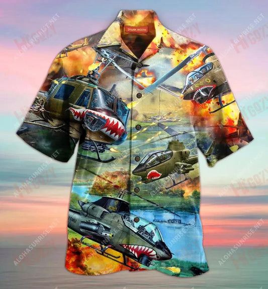 Huey Cobra Helicopter Remember The Days Unisex Short Sleeve Shirt Ocean Hawaiian T Shirts Best Hawaiian Shirts Hawaiian Shirts For Women, Hawaiian Shirt Gift, Christmas Gift