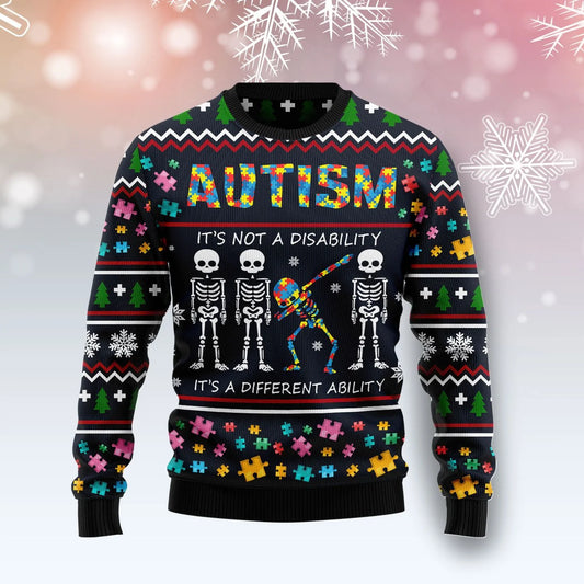 Autism Different Ugly Christmas Sweater Christmas Tshirt Hoodie Apparel,Christmas Ugly Sweater,Christmas Gift,Gift Christmas 2024