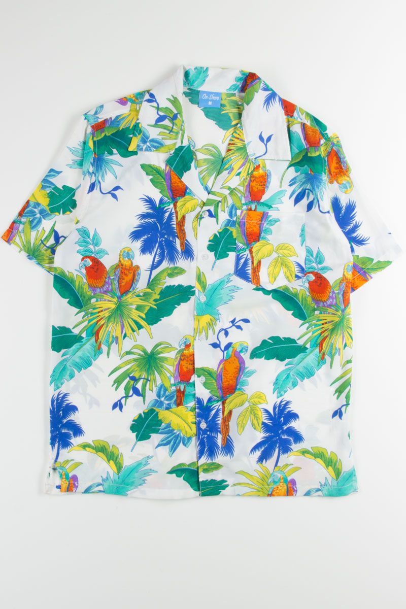 Parrot Tropical Hawaiian Shirt, Hawaiian Shirt Gift, Christmas Gift