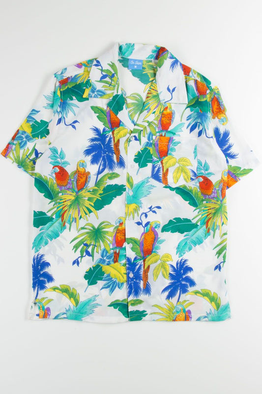 Parrot Tropical Hawaiian Shirt, Hawaiian Shirt Gift, Christmas Gift